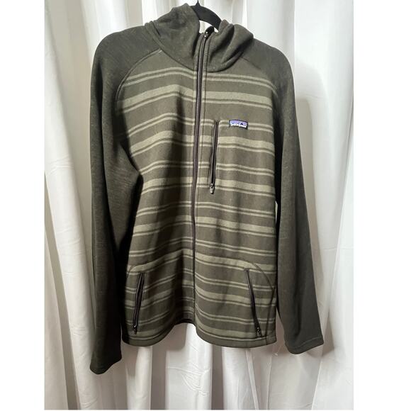 Pantagonia Mens zip Sweatshit - Sage color -Xl Men's Better Sweater Hoody Sz XL - Picture 4 of 7